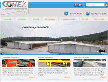 Tablet Screenshot of comex.com.tr